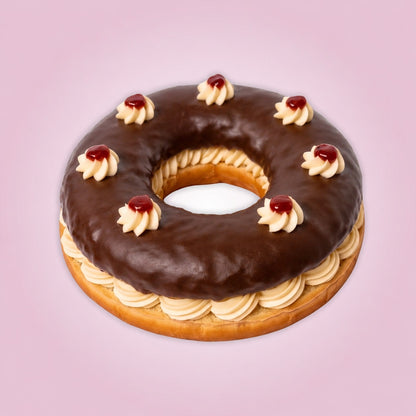 Glazed Giant Donut Cake