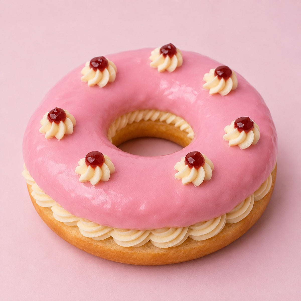 Glazed Giant Donut Cake