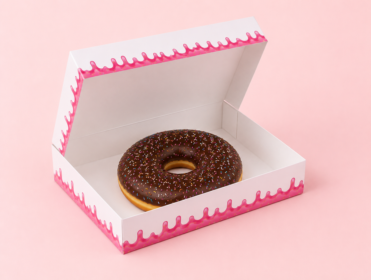 Glazed Giant Donut Cake