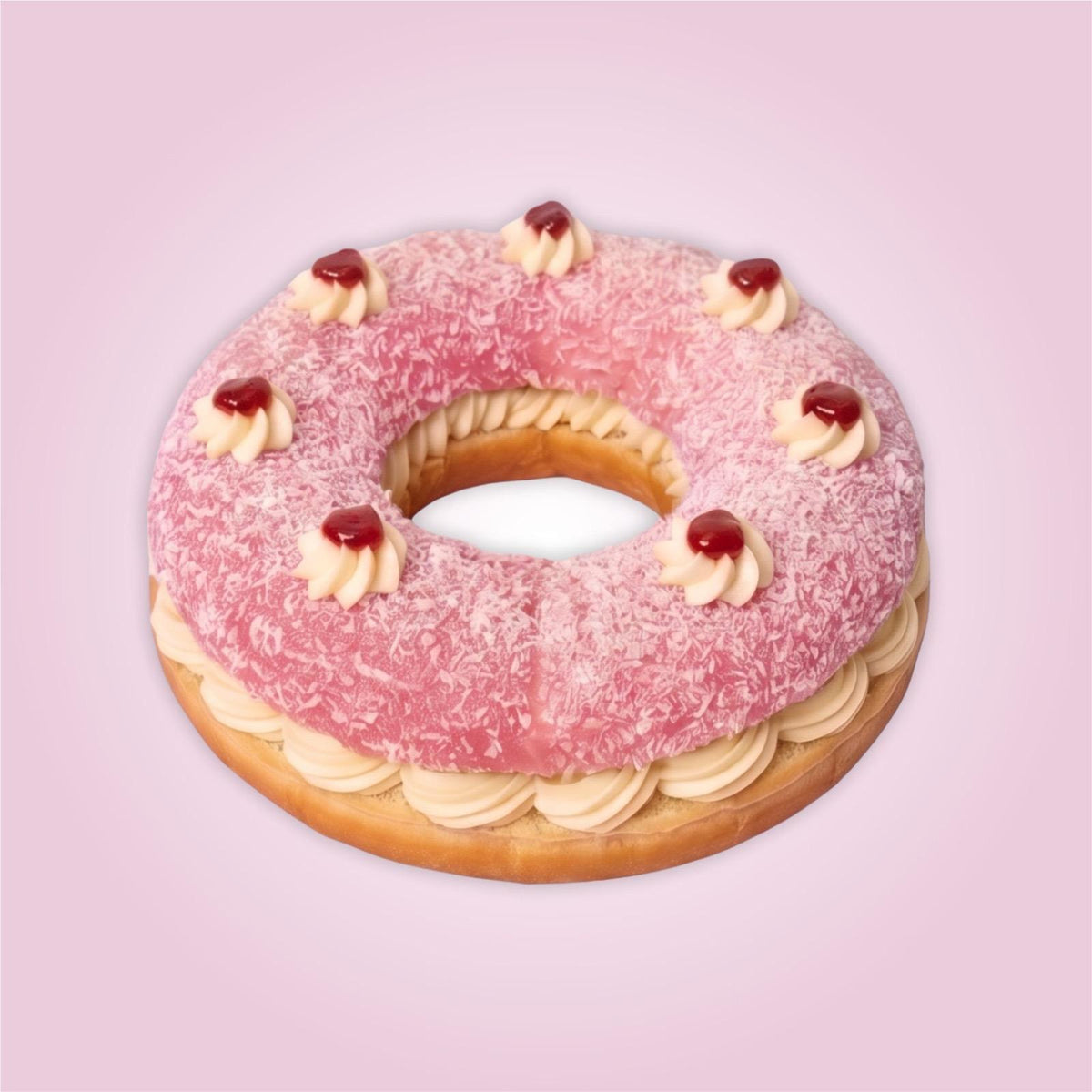 Glazed Giant Donut Cake