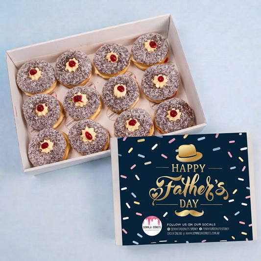 Father’s Day Lamington Donut Box