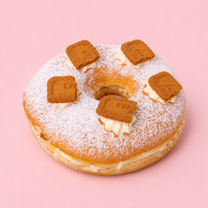 Fresh Cream Donut Cake