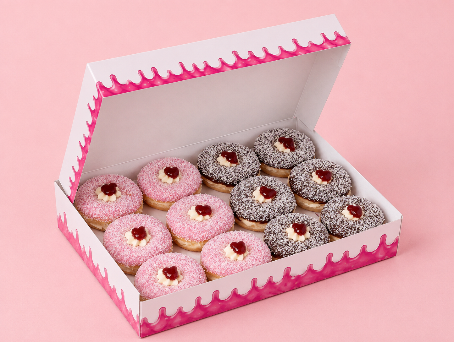 The Lamington Donut Box