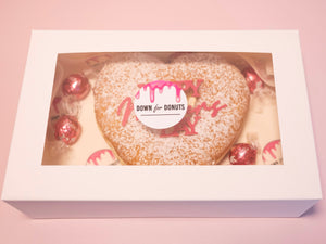 Mother's Day Heart Cake