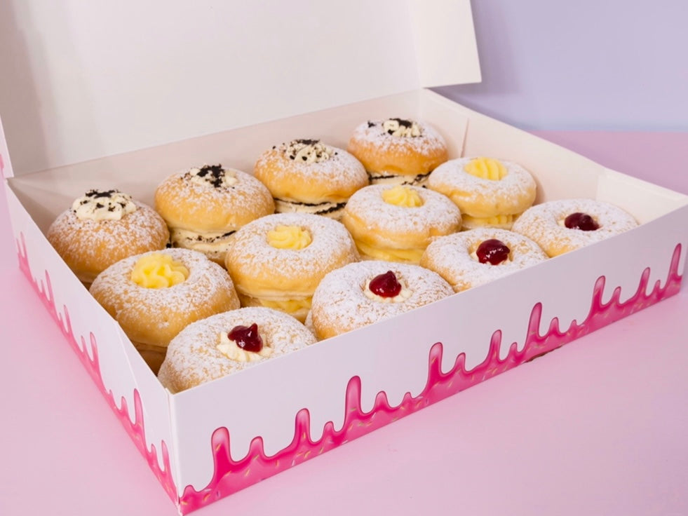 Christmas Mini Donut Cakes