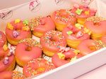 Load image into Gallery viewer, 21 Strawberry Glazed Donuts
