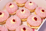 Load image into Gallery viewer, 12 Strawberry Lamington Donuts
