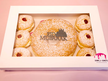 Eid Mubarak Donut Cake Assorted Box