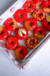 Lunar New Year Glazed Donut Box 12 pack