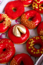 Load image into Gallery viewer, Lunar New Year Glazed Donut Box 12 pack
