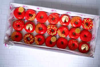 Lunar New Year Glazed Donut Box 21 pack